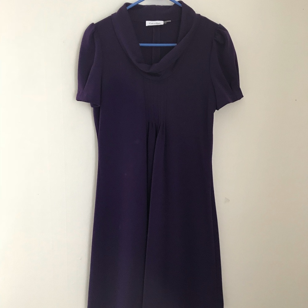 Purple Calvin Klein Dress